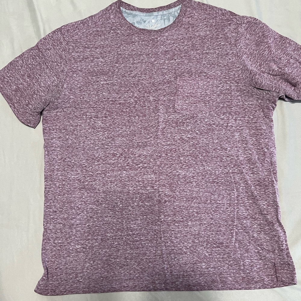 Men's Heathered Maroon T-Shirt